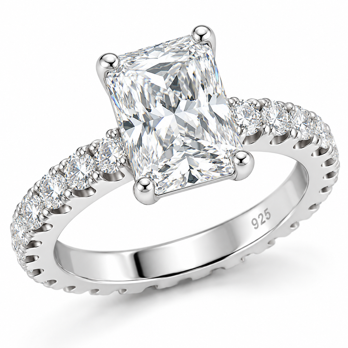 Radiant Cut Solitaire Ring