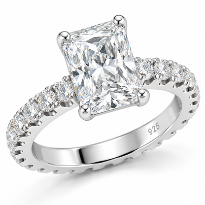 Radiant Cut Solitaire Ring