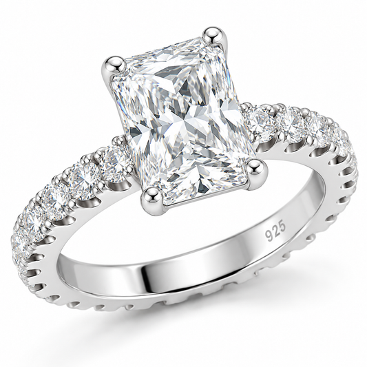 Radiant Cut Solitaire Ring