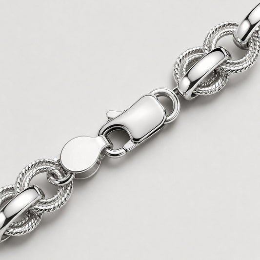 Textured Link Bracelet